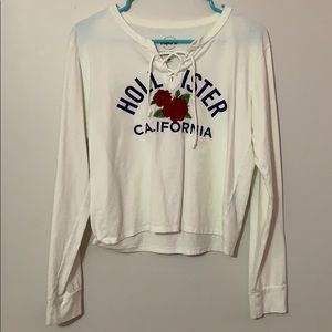 ON HOLD💓 Hollister Lace Up Top
